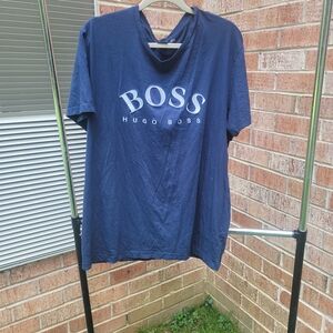 Hugo Boss Blue Short Sleeve Tee